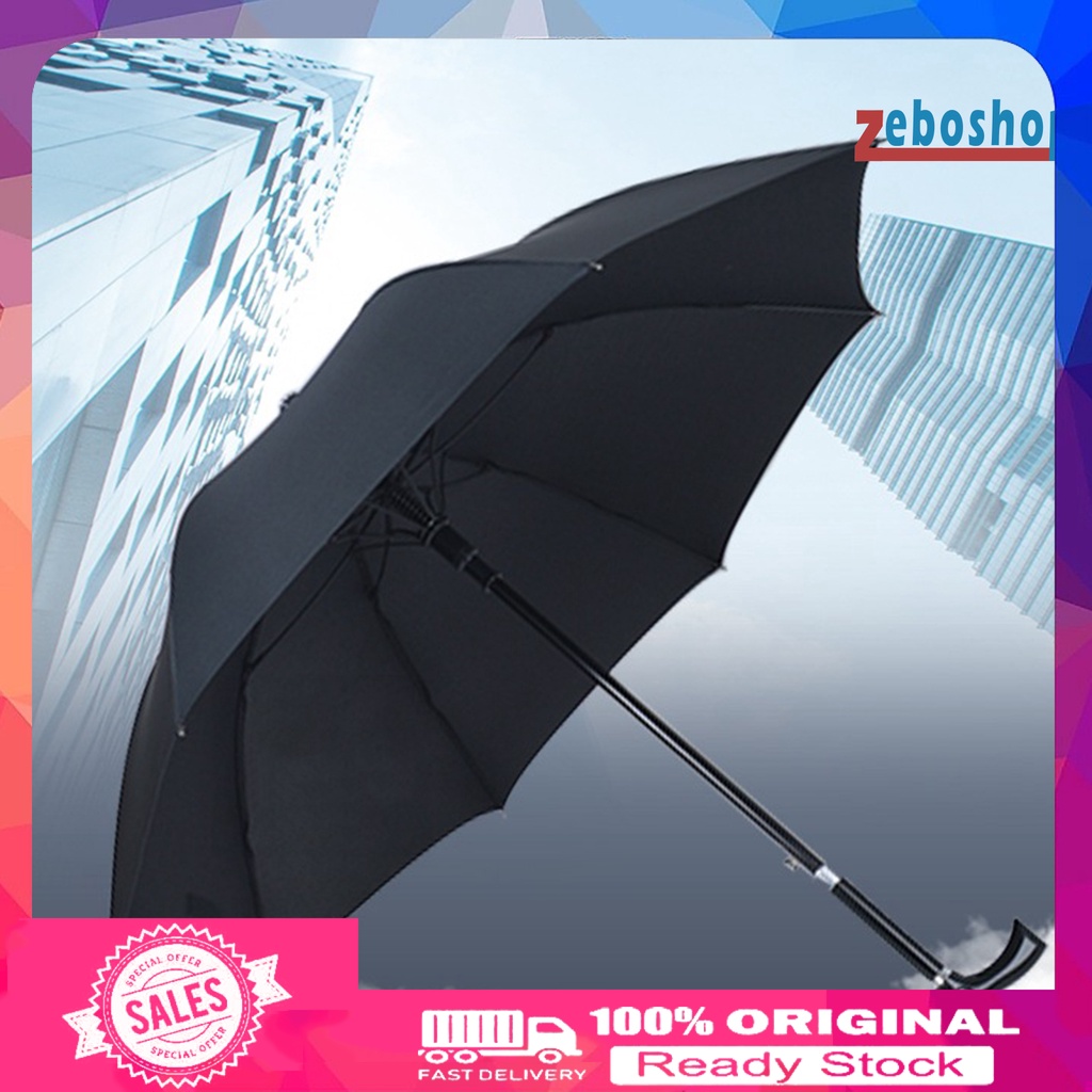 Dù Mở Tự Động Tay Cầm Dài Sáng Tạo Có Thể Thu Gọn