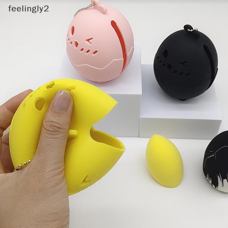 Giá Đỡ Mút Trang Điểm Bằng Silicone Tiện Lợi Dành Cho Đi Du Lịch