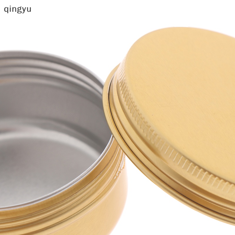 Hộp Đựng Son Môi Bằng Thiếc Hình Tròn Nhỏ Gọn Tiện Lợi