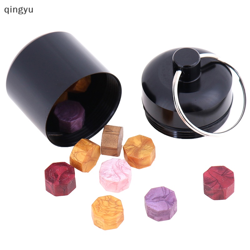 1 Hộp Đựng Thuốc Mini Bằng Hợp Kim Nhôm Chống Nước Có Móc Khóa Tiện Dụng