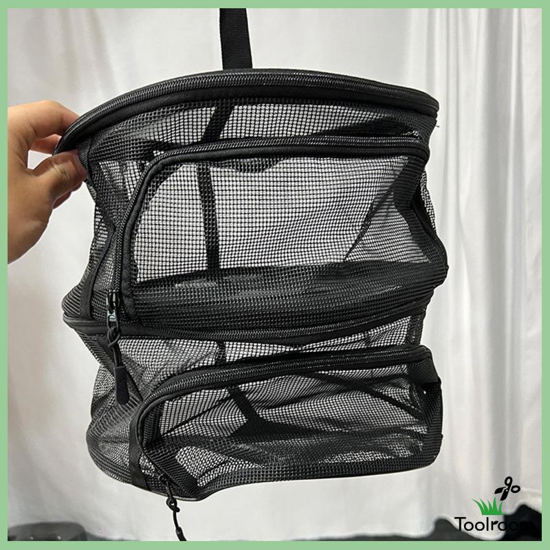 Túi Lưới Treo Phơi Đồ 2 Tầng Tiện Dụng