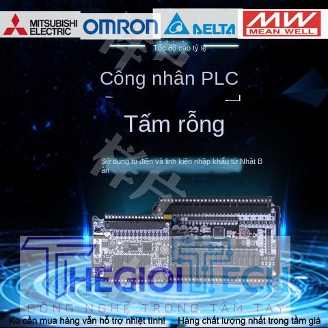 Bảng PLC nội địa tùy chỉnh với đầu vào và đầu ra tương tự, RS485/232 board mạch Sanlingling FX2N - SK2N-32MT (vỏ)