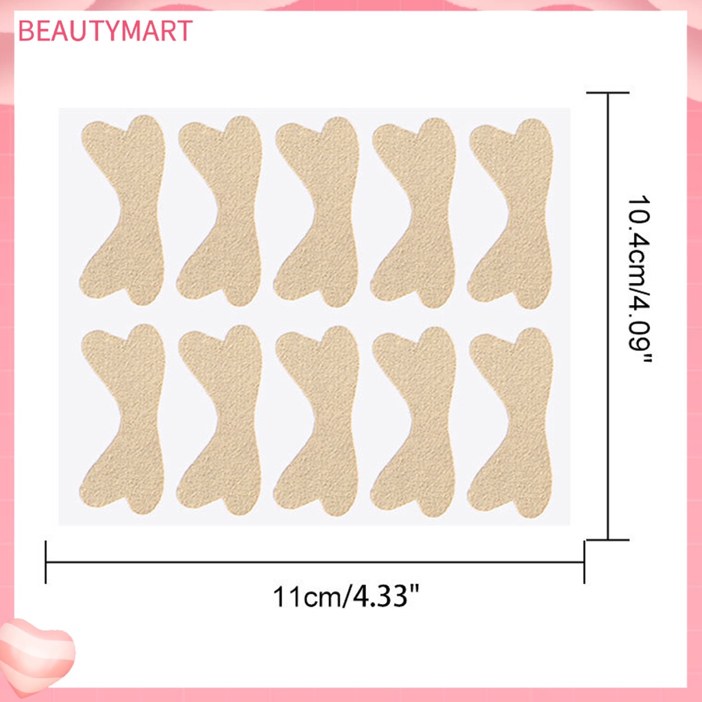 Set 50 Miếng Dán Móng Chân Tự Dính Chống Nước Thoáng Khí Chỉnh Sửa Lỗ Chân