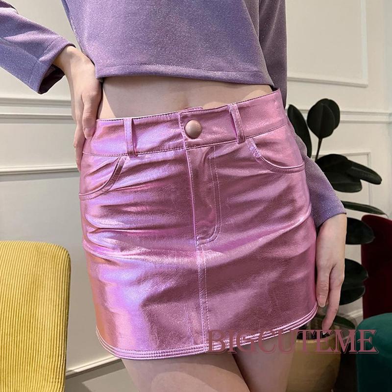 [] - Chân Váy Mini Dáng Ôm Lưng Cao Thời Trang Mùa Hè Cho Nữ Dự Tiệc Hàng Ngày