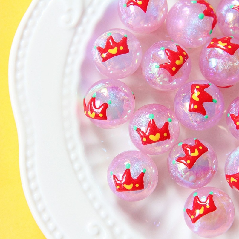 Chuỗi Hạt Ngọc Trai Giả 14 Màu Sắc Kích Thước 16mm Dùng Làm Trang Sức Thủ Công