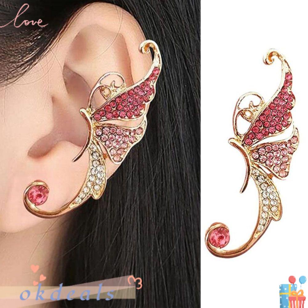 Bông Tai Hình Bướm Thời Trang Dành Cho Nam Nữ