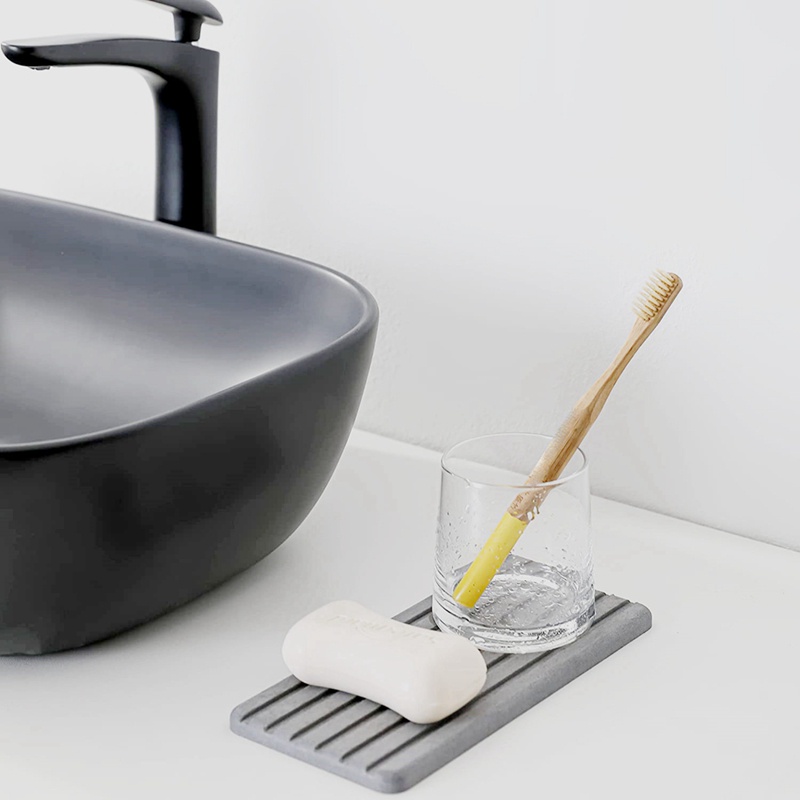 Bộ 2 Đá Xám Hút Nước Thiết Kế Rãnh