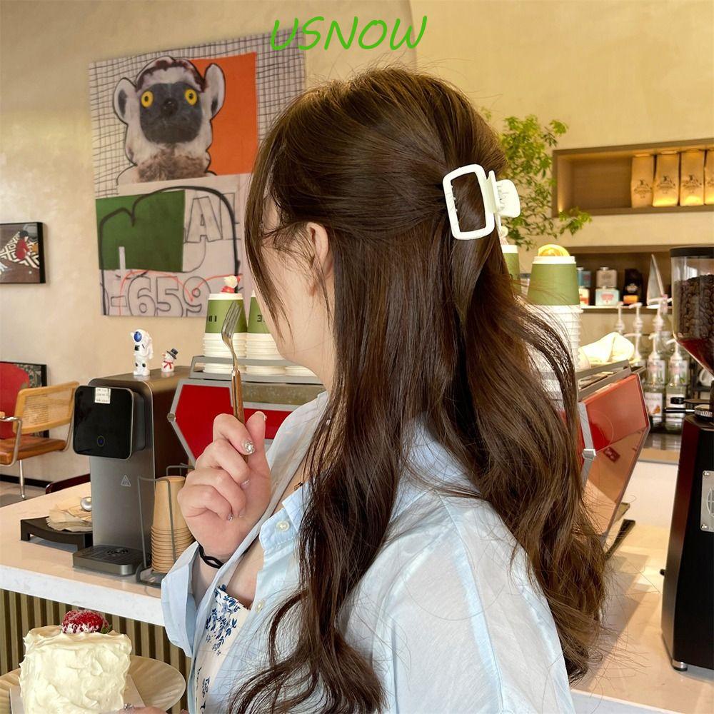 Kẹp Tóc Càng Cua Lớn Bằng Nhựa Màu Sắc Ngọt Ngào Phong Cách Hàn Quốc Cho Nữ