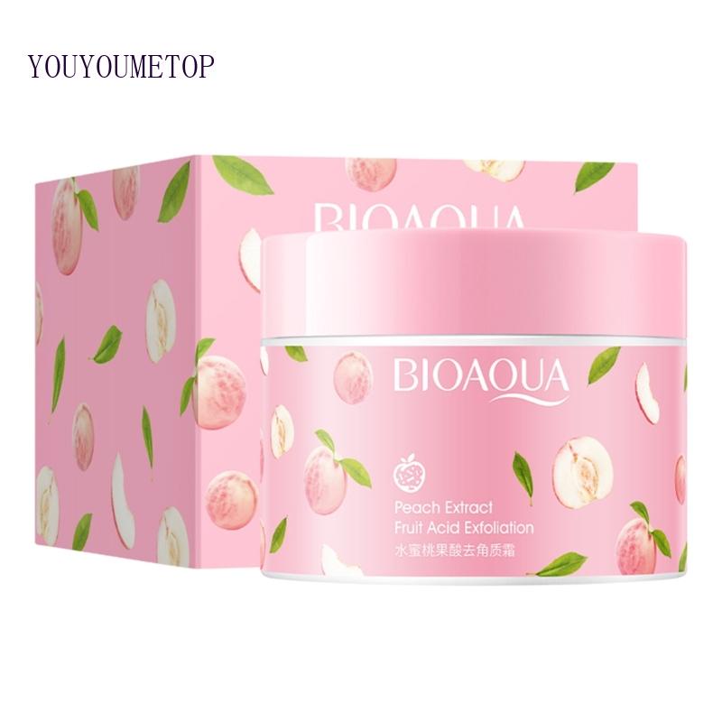 Gel Tẩy Tế Bào Chết Làm Sạch Sâu Lỗ Chân Lông Dưỡng Ẩm Làm Trắng Da Chiết Xuất Đào YOUYO