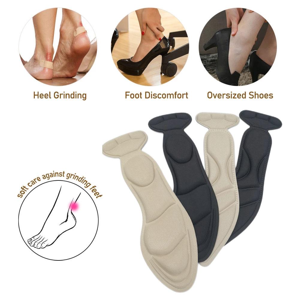 Miếng Lót Giày Cao Gót Chống Trượt Có Đệm Xốp J4J0