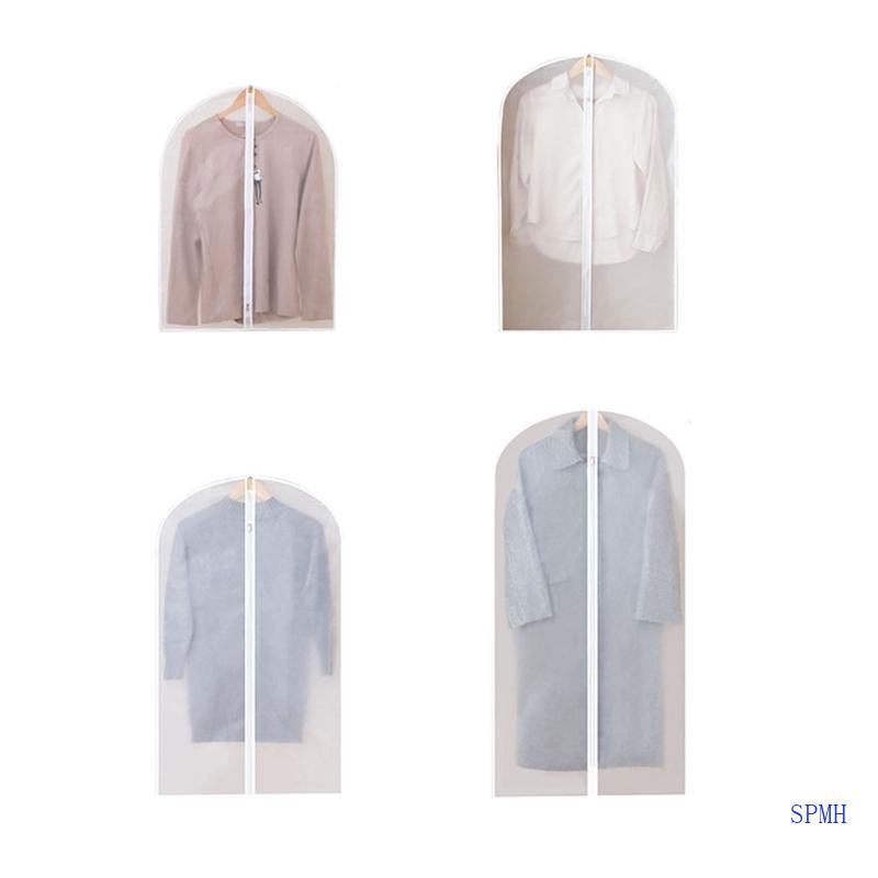 Bộ 6 Túi Khóa Kéo Đầy Đủ Bảo Vệ Quần Áo Chống Bụi Chống Nước Thoáng Khí