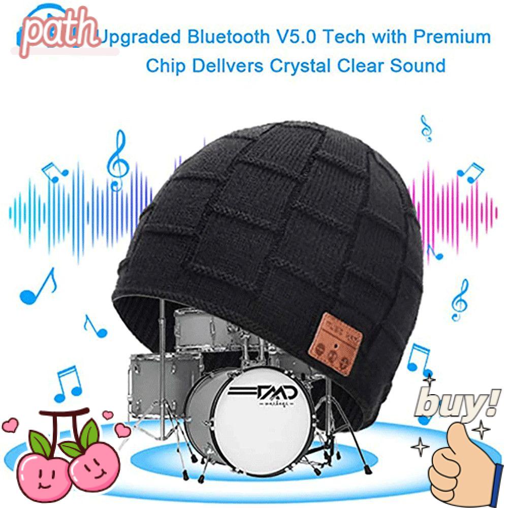 Mũ Trùm Đầu Giữ Ấm Có Phát Nhạc Kết Nối Bluetooth