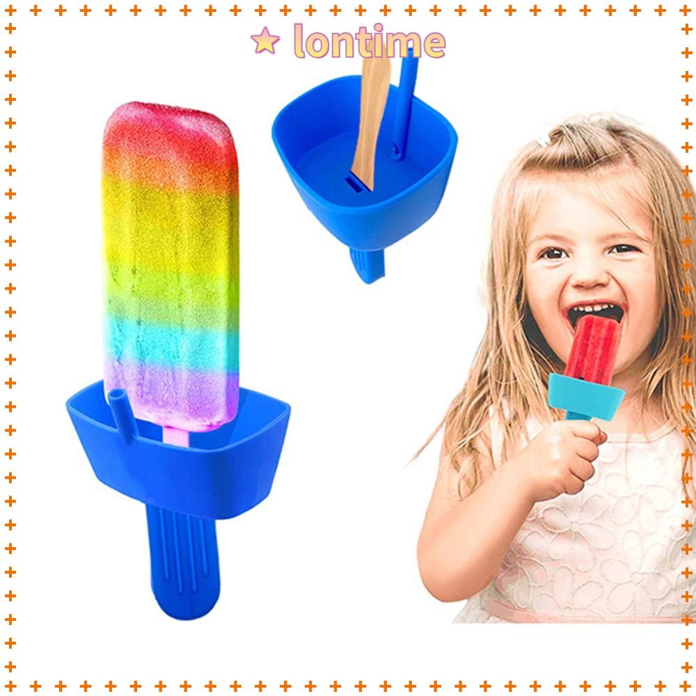 Bộ 2 Giá Đỡ Que Kem Bằng Silicon Chống Bụi Bẩn Tiện Dụng