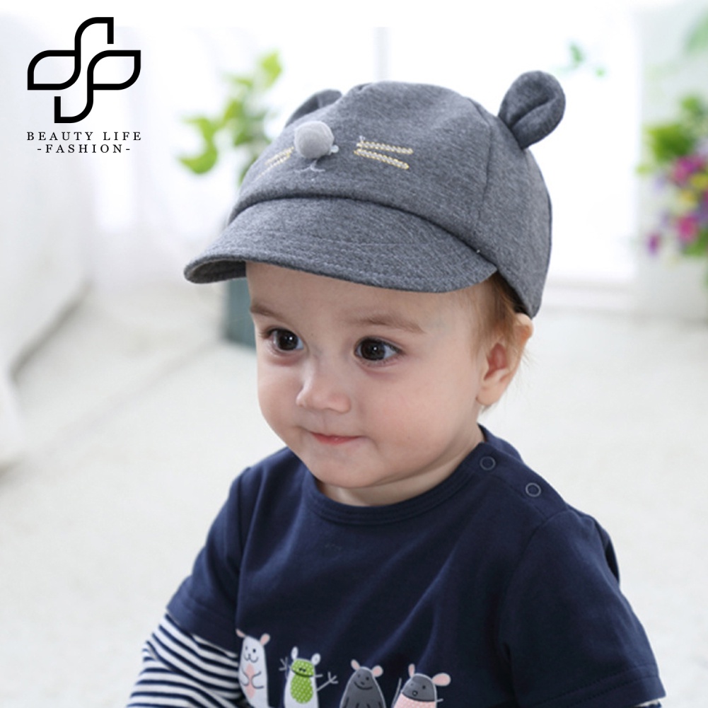 Mũ Lưỡi Trai Hình Chuột Dễ Thương Cho Bé