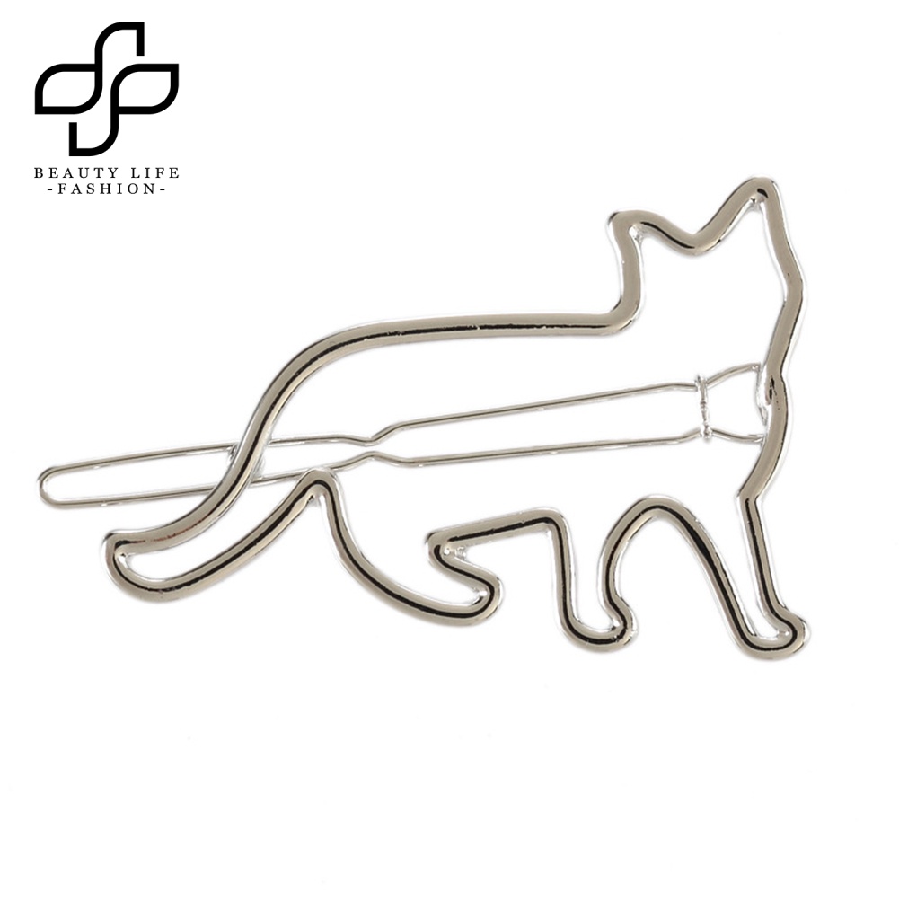 Kẹp Tóc Hình Cún Cưng Thiết Kế Đơn Giản Dễ Thương Thời Trang Cho Nữ