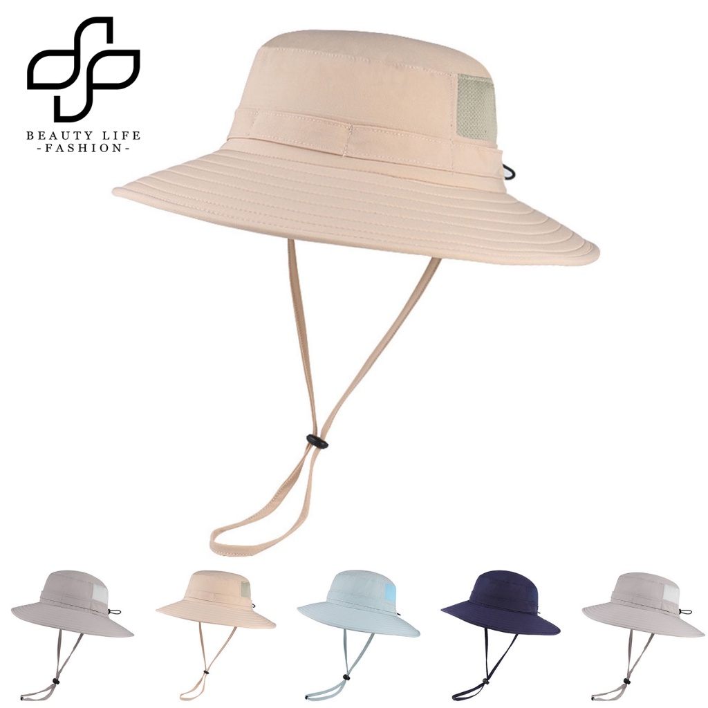 Nón Tai Bèo Thoáng Khí Siêu Nhẹ Màu Sắc Đơn Giản Di Động Thời Trang Cho Nam Và Nữ