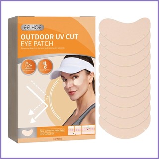 Miếng Dán Chống Nắng Tia UV Cho Mặt Và Mắt Dùng Dưới Cánh Tay / Má Hồng Mịn Màng Khi Hoạt Động Ngoài Trời nota2vn