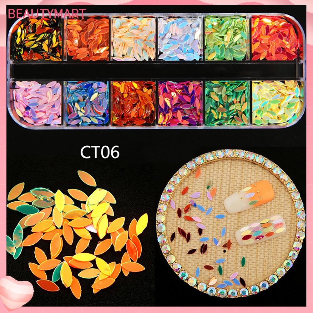 Hạt Kim Sa Lấp Lánh Trang Trí Móng Tay Nghệ Thuật Thời Trang Cho Nữ