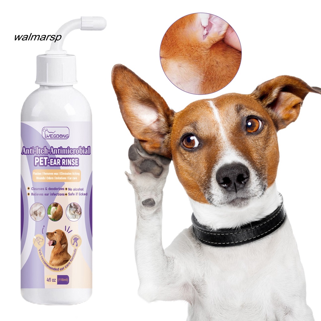 1 Bộ Sáp Vệ Sinh Tai 118ML Thành Phần Tự Nhiên Dịu Nhẹ Cho Thú Cưng