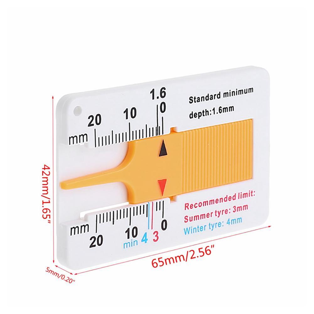 Đồng Hồ Đo Độ Sâu Lốp Xe Kỹ Thuật Số Z0Z7 0-20mm