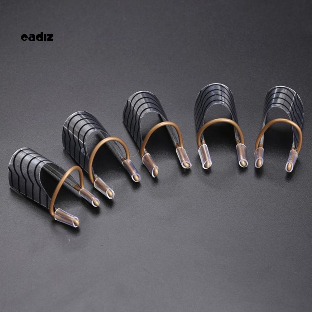 Set 10 Miếng Định Hình Nối Dài Móng Tay Bằng Nhôm Có Thể Tái Sử Dụng