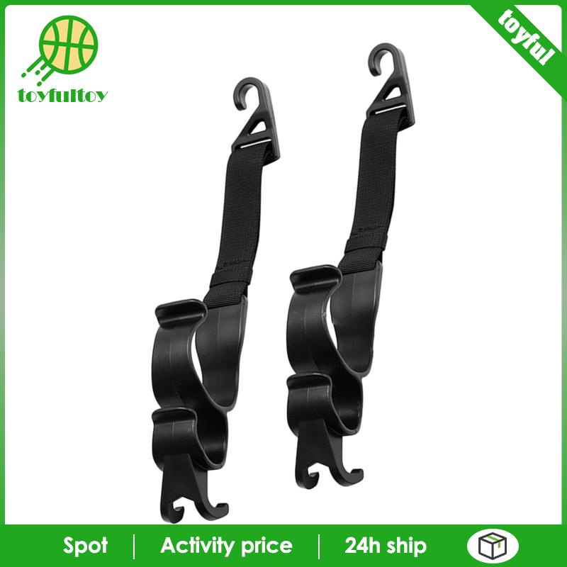 Bộ 2 Móc Treo Đồ Chơi Gắn Gối Tựa Đầu Xe Hơi Tiện Dụng