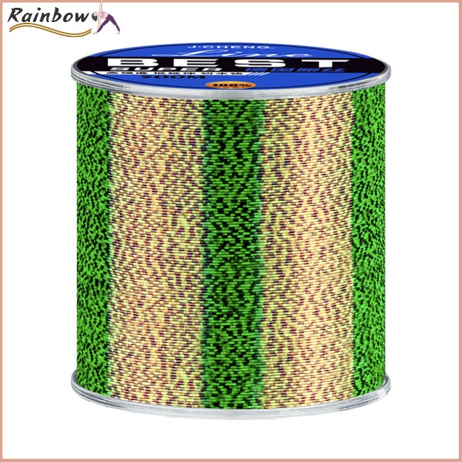 1 Cuộn Dây Câu Cá 3d Vô Hình 500M Bằng Sợi Nylon Vô Hình Thay Đổi Màu Sắc Chất Lượng Cao