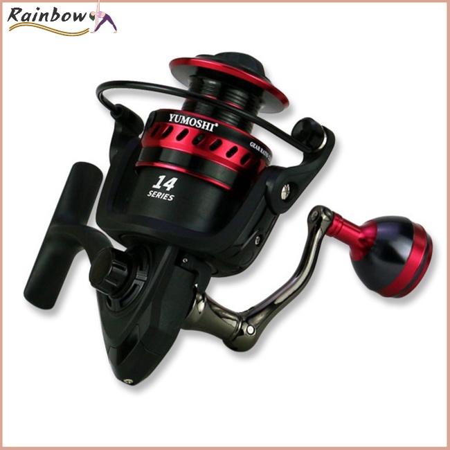 Tay Quay Máy Câu Cá Bằng Kim Loại Gọn Nhẹ Nhiều Màu Sắc