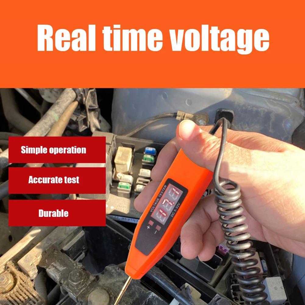 Bút Thử Điện Kỹ Thuật Số H6U9 Màn Hình LCD Chuyên Dụng Sửa Chữa Xe Hơi