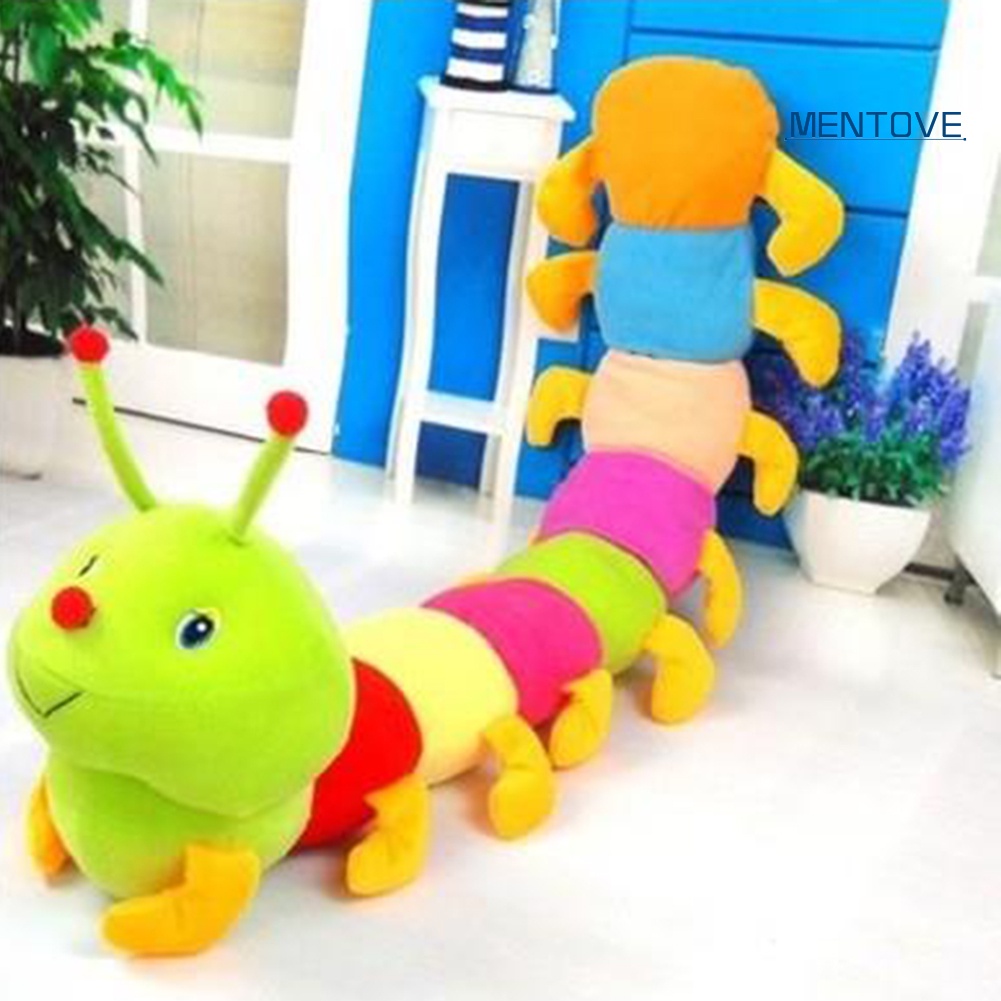 Sâu Bướm Nhồi Bông Mềm Mại Nhiều Màu Sắc Đồ Chơi Cho Bé
