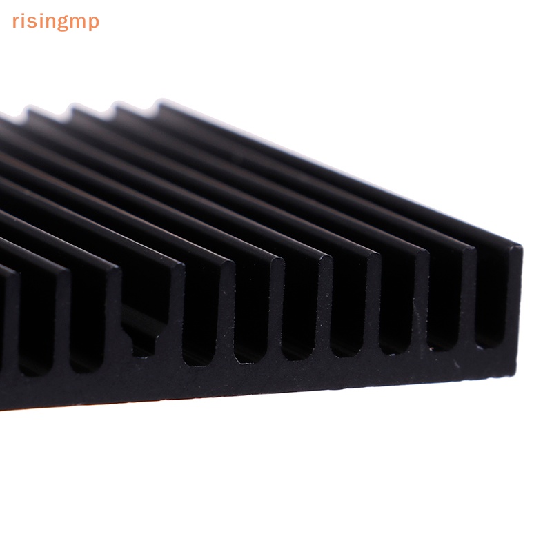 1 Chip Tản Nhiệt Bo Mạch Chủ Bằng Nhôm Màu Đen Kích Thước 60 * 60 * 10mm