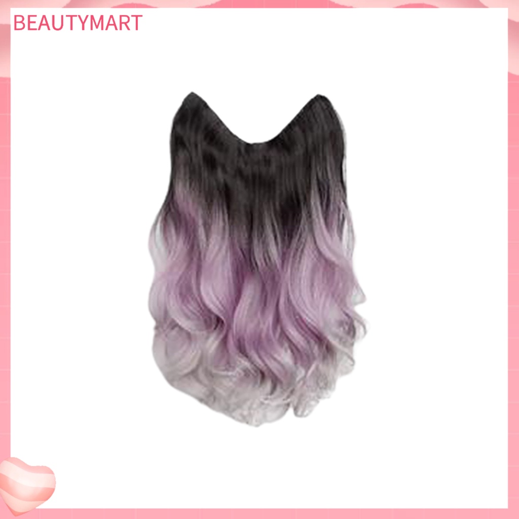 Bộ Tóc Giả Dài Xoăn Tự Nhiên Mềm Mại Thời Trang Cho Nữ