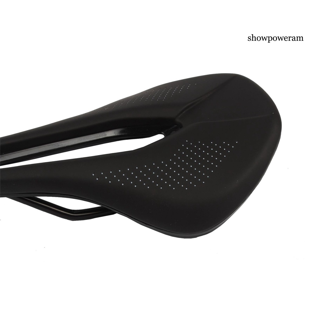 Yên Xe Đạp Bằng Da Sợi Tổng Hợp Thoáng Khí Chống Sốc