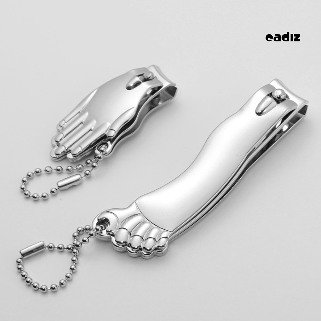 Bộ 2 Dụng Cụ Kéo Cắt Móng Bằng Thép Carbon Hình Bàn Chân Tiện Dụng