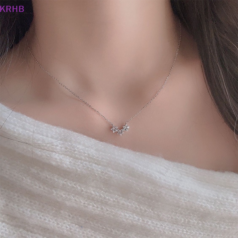 Vòng cổ Hình Ngôi Sao Lấp Lánh Phong Cách Hàn Quốc Thời Trang Cho Nữ Mới