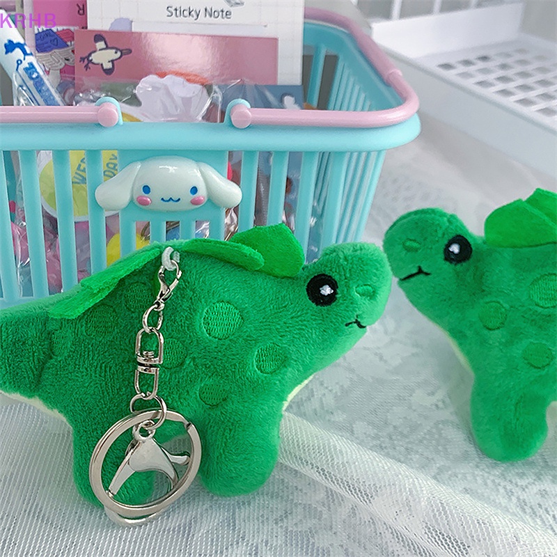 Móc Khóa Khủng Long Nhồi Bông 12cm Dễ Thương Mới