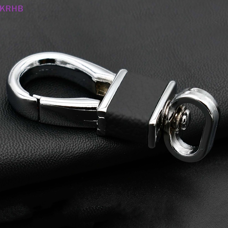 Móc Chìa Khóa Dạng Dán Chất Liệu Da Và Kim Loại Mới