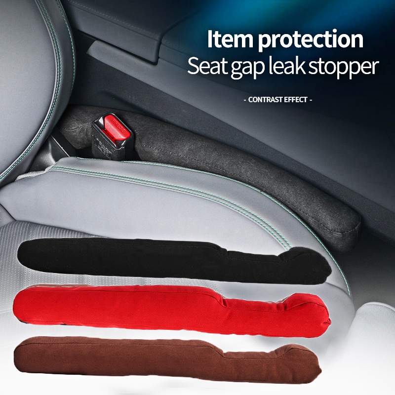 Dải Chặn Khe Hở Ghế Ngồi Xe Hơi / Đồ Dùng Nội Thất Bằng Da Lộn Chống Rơi Tiện Dụng