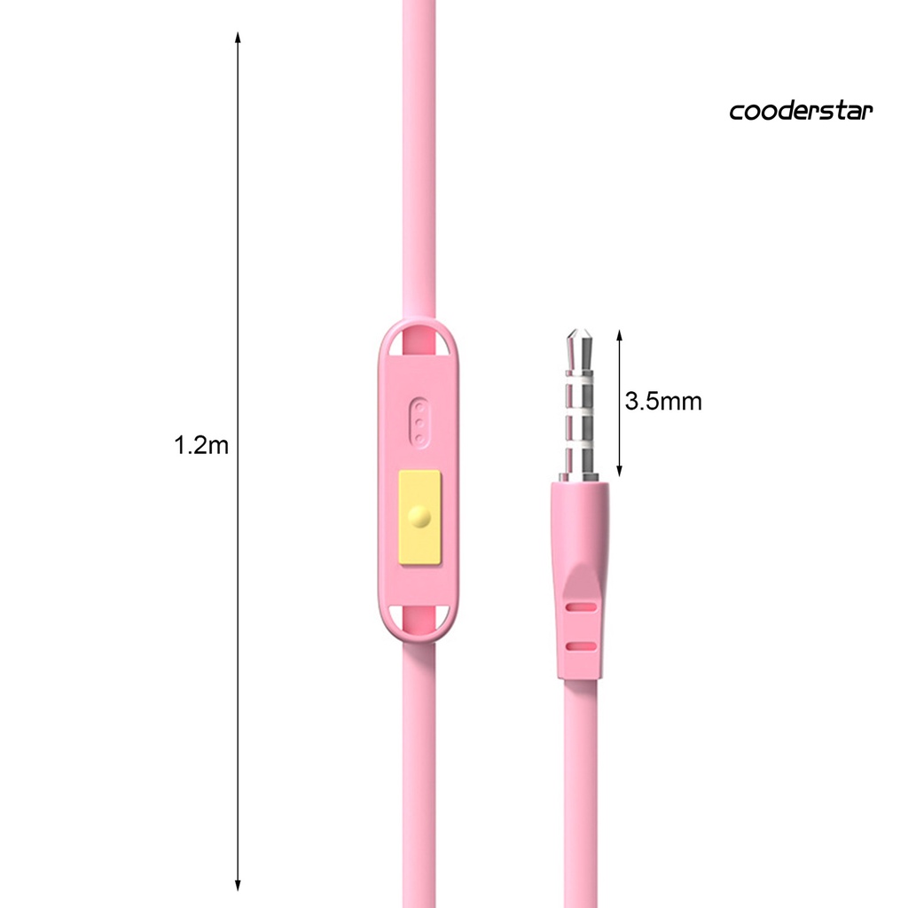 Tai Nghe Nhét Tai Có Dây 3.5mm 9D Âm Thanh Nổi 9D Kèm Hộp Đựng Họa Tiết Hoạt Hình Cho Học Sinh