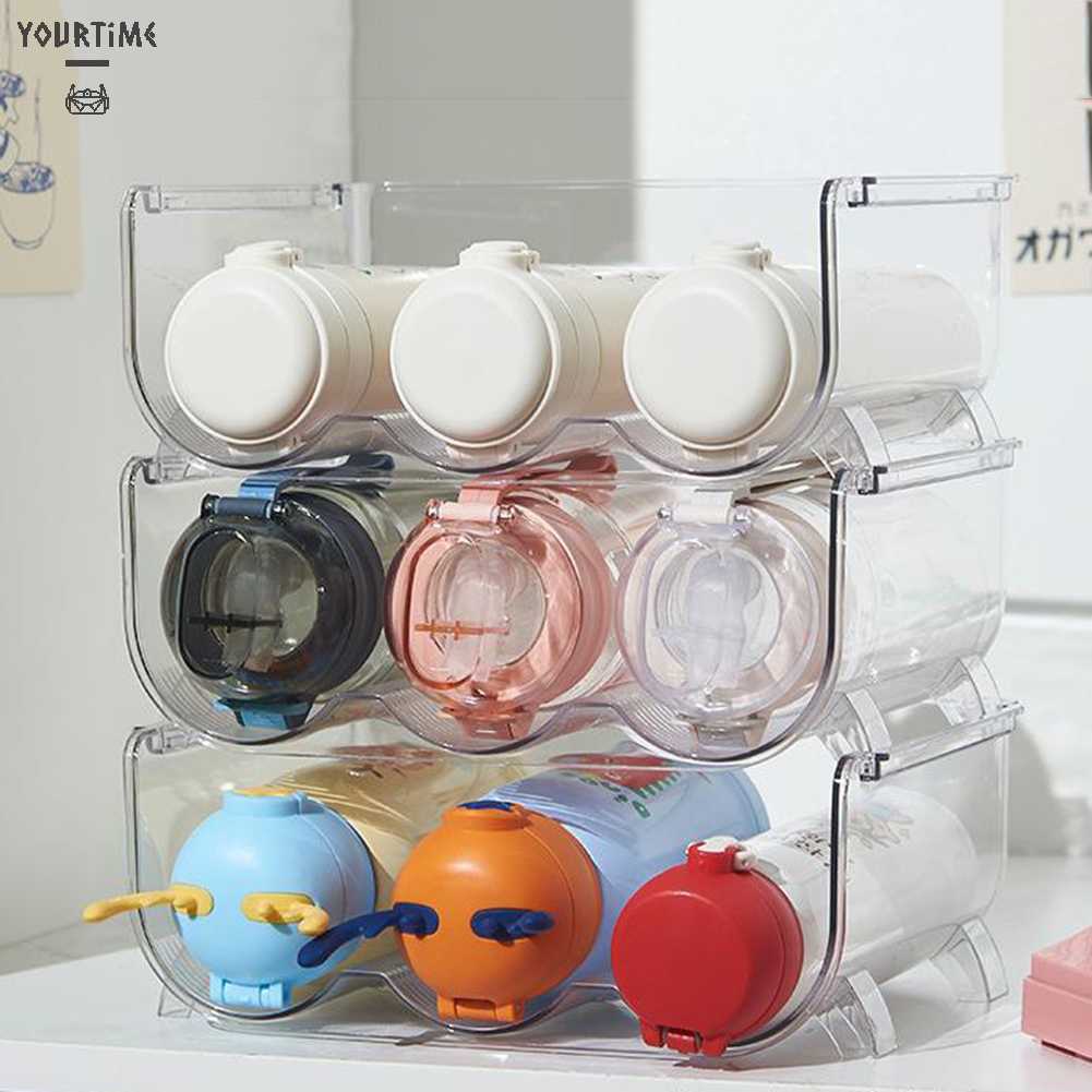 Giá Đựng Chai Nước Nhỏ Gọn Có Thể Tái Sử Dụng Cho Nhà Bếp