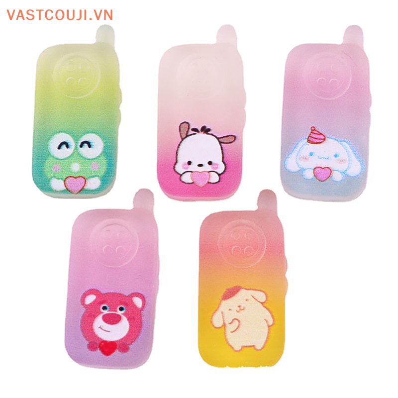 Set 10 Mô Hình Điện Thoại Di Động Đồ Chơi Cho Nhà Búp Bê