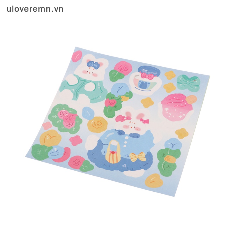 Cuộn Băng Keo Nano Họa Tiết Hoạt Hình Dễ Thương Dùng Trang Trí DIY