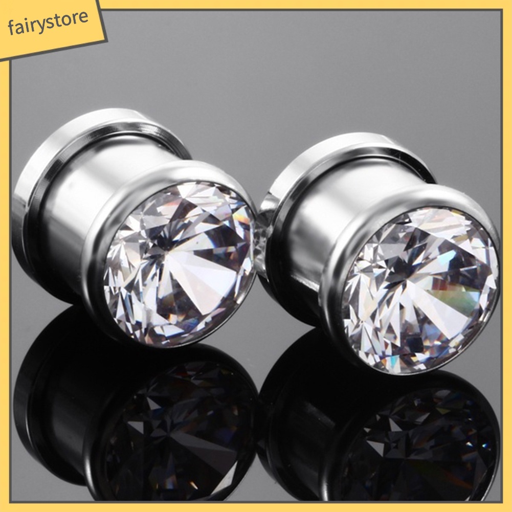 Khuyên Nong Tai Đính Đá Zircon Thời Trang