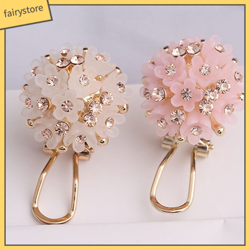 1 Đôi Bông Tai Hình Hoa Bằng Nhựa Resin Nhỏ Gọn Chống Rơi Vỡ Thời Trang Dự Tiệc Cho Nữ