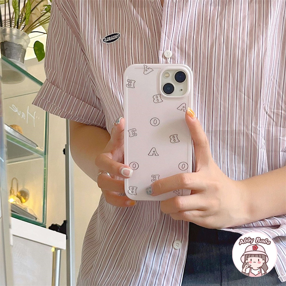 Ốp Điện Thoại Cứng Chống Bụi Màu Vàng Bóng In Chữ Đơn Giản Cho IPhone 14 Pro Max 11