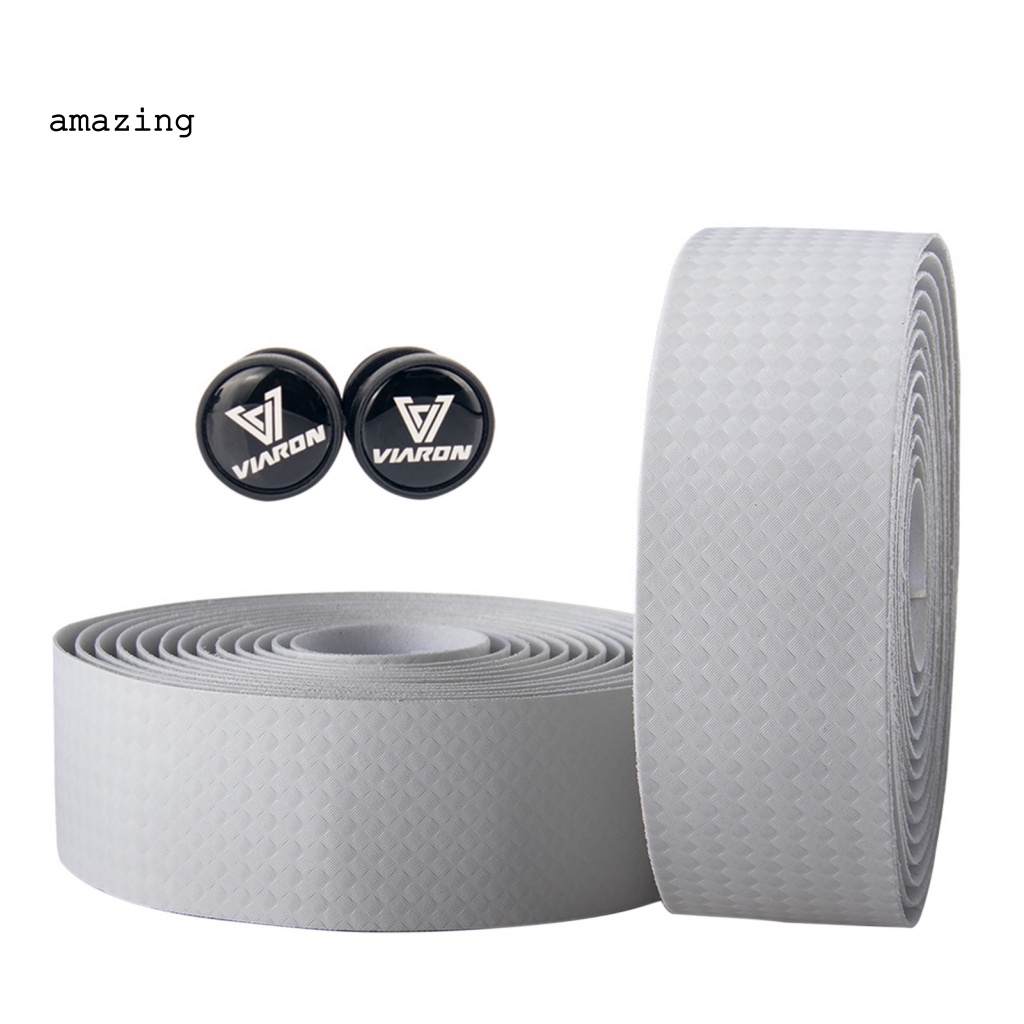 1 Cặp Băng Quấn Tay Lái Xe Đạp VIARON Chống Trượt Thấm Hút Mồ Hôi Thoáng Khí Kết Cấu Polyurethane