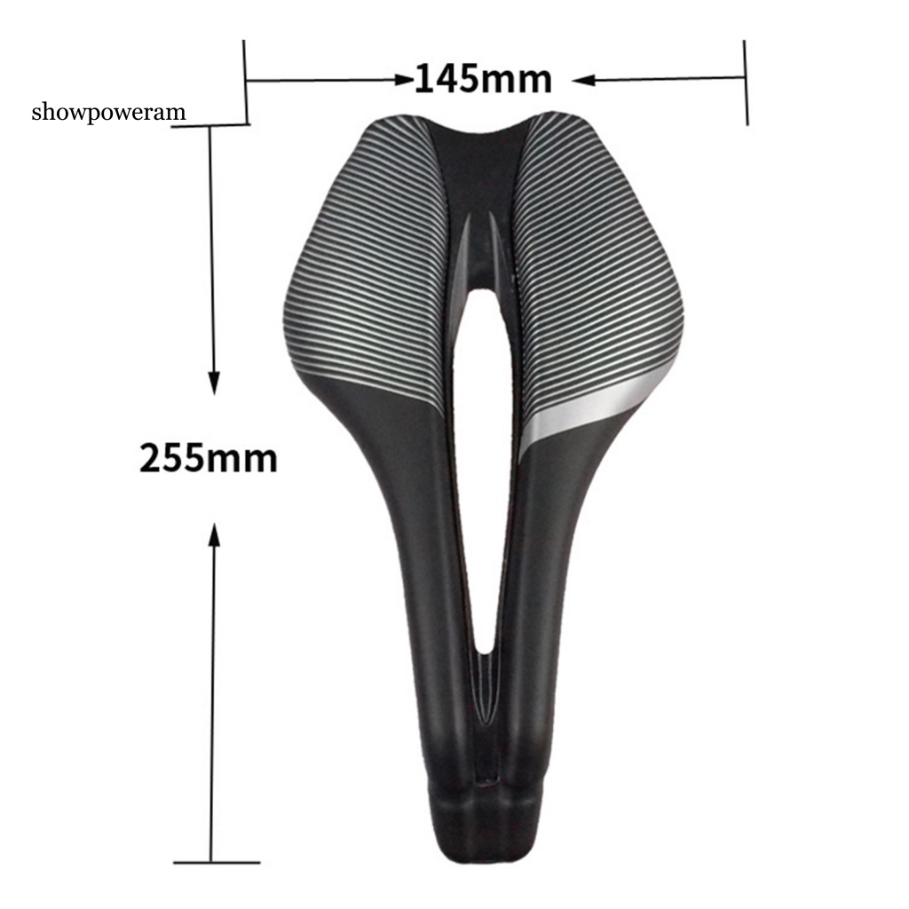 Yên Xe Đạp Giả Da Mềm Khoét Rỗng Giảm Xóc