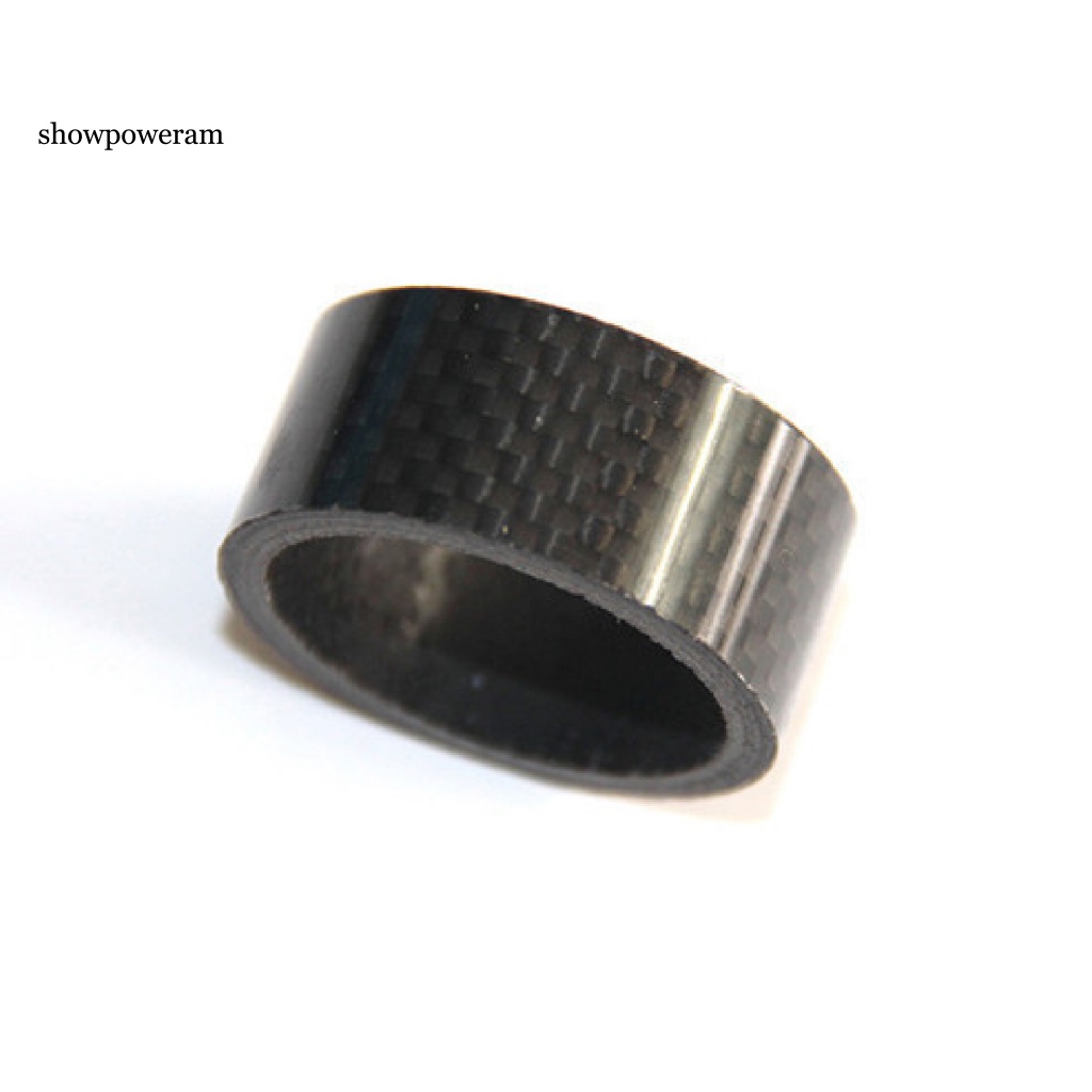 Vòng Đệm Phuộc Trước Bằng Sợi Carbon Đường Kính 28.6mm 5 / 10 / 15 / 20mm Cho Xe Đạp