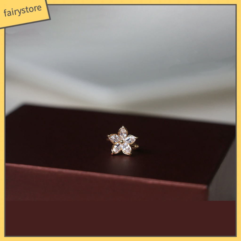 1 Khuyên Tai Hợp Kim Hình Chữ U Không Phai Màu Không Dễ Gỉ