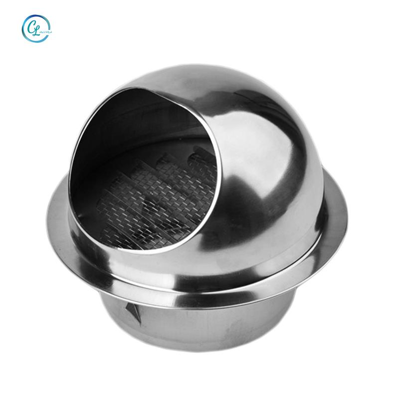 Ốp Lỗ Thông Gió Bằng Inox 304 4 Inch Chuyên Dụng Cho Xe Hơi